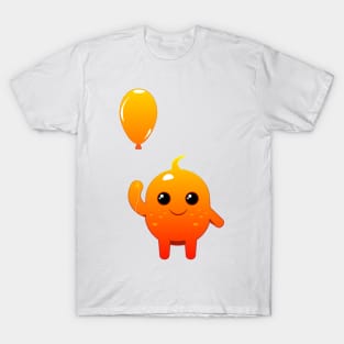 Holding a balloon, Burntboo T-Shirt